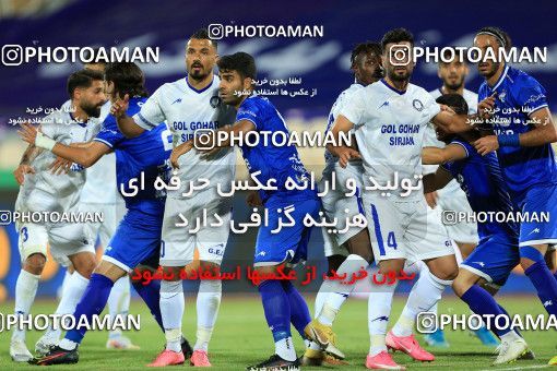 1671014, Tehran, Iran, Iran Pro League، Persian Gulf Cup، 2020-21 season، Second Leg، Week 24، Esteghlal 2 v ۰ Gol Gohar Sirjan on 2021/06/25 at Azadi Stadium