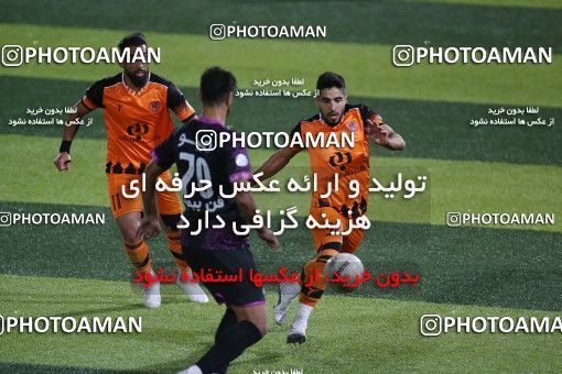 1672019, Rafsanjan, Iran, لیگ برتر فوتبال ایران، Persian Gulf Cup، Week 24، Second Leg، Mes Rafsanjan 0 v 1 Persepolis on 2021/06/25 at ورزشگاه شهدای رفسنجان