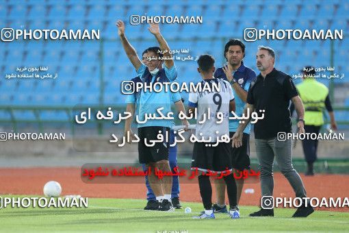 1673364, Tehran, , Iran Pro League، Persian Gulf Cup، 2020-21 season، Second Leg، Week 24، Paykan ۱ v ۱ Naft M Soleyman on 2021/06/27 at Shahr-e Qods Stadium