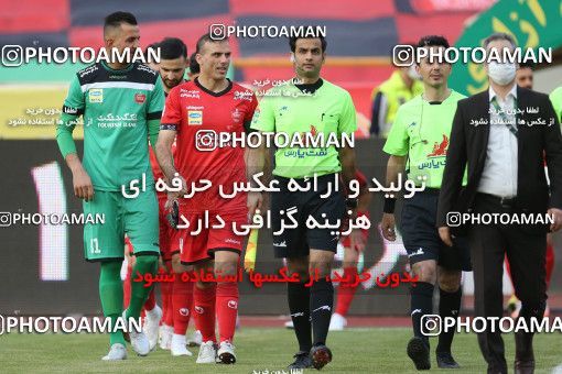 1675780, Tehran, Iran, Iran Pro League، Persian Gulf Cup، 2020-21 season، Second Leg، Week 25، Persepolis 3 v ۱ Gol Gohar Sirjan on 2021/06/30 at Azadi Stadium