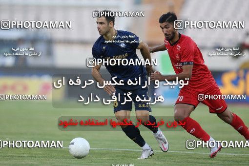 1675808, Tehran, Iran, Iran Pro League، Persian Gulf Cup، 2020-21 season، Second Leg، Week 25، Persepolis 3 v ۱ Gol Gohar Sirjan on 2021/06/30 at Azadi Stadium