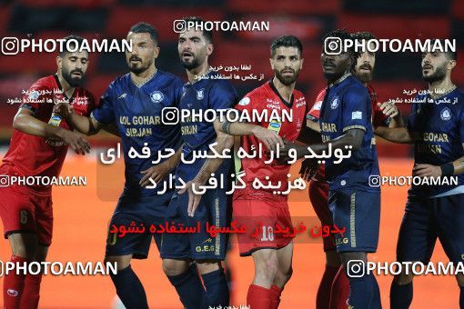 1676216, Tehran, Iran, Iran Pro League، Persian Gulf Cup، 2020-21 season، Second Leg، Week 25، Persepolis 3 v ۱ Gol Gohar Sirjan on 2021/06/30 at Azadi Stadium