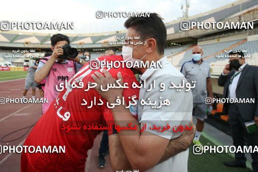 1675248, Tehran, Iran, Iran Pro League، Persian Gulf Cup، 2020-21 season، Second Leg، Week 25، Persepolis 3 v ۱ Gol Gohar Sirjan on 2021/06/30 at Azadi Stadium