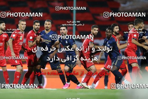 1675366, Tehran, Iran, Iran Pro League، Persian Gulf Cup، 2020-21 season، Second Leg، Week 25، Persepolis 3 v ۱ Gol Gohar Sirjan on 2021/06/30 at Azadi Stadium