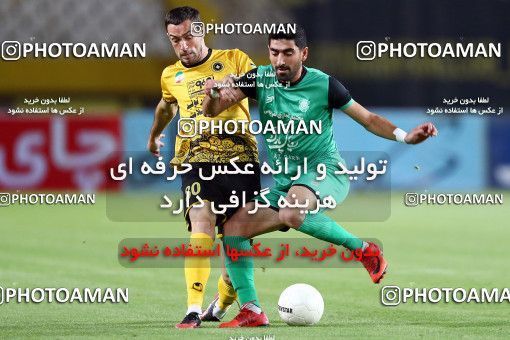 1677593, Isfahan, Iran, Iran Pro League، Persian Gulf Cup، 2020-21 season، Second Leg، Week 25، Sepahan ۱ v ۰ Mashin Sazi Tabriz on 2021/07/01 at Naghsh-e Jahan Stadium