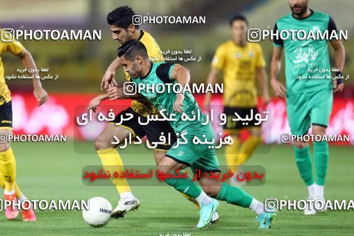 1677581, Isfahan, Iran, Iran Pro League، Persian Gulf Cup، 2020-21 season، Second Leg، Week 25، Sepahan ۱ v ۰ Mashin Sazi Tabriz on 2021/07/01 at Naghsh-e Jahan Stadium