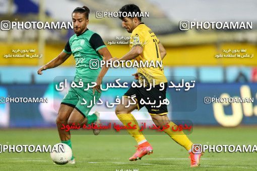 1677986, Isfahan, Iran, Iran Pro League، Persian Gulf Cup، 2020-21 season، Second Leg، Week 25، Sepahan ۱ v ۰ Mashin Sazi Tabriz on 2021/07/01 at Naghsh-e Jahan Stadium