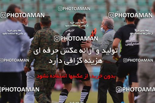 1680394, Isfahan, Iran, Iran Pro League، Persian Gulf Cup، 2020-21 season، Second Leg، Week 26، Zob Ahan Esfahan ۱ v ۱ Saipa on 2021/07/05 at Foolad Shahr Stadium