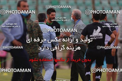 1680452, Isfahan, Iran, Iran Pro League، Persian Gulf Cup، 2020-21 season، Second Leg، Week 26، Zob Ahan Esfahan ۱ v ۱ Saipa on 2021/07/05 at Foolad Shahr Stadium