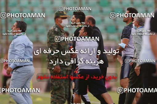 1680436, Isfahan, Iran, Iran Pro League، Persian Gulf Cup، 2020-21 season، Second Leg، Week 26، Zob Ahan Esfahan ۱ v ۱ Saipa on 2021/07/05 at Foolad Shahr Stadium