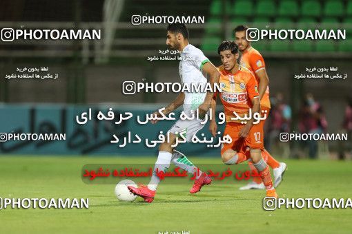 1680430, Isfahan, Iran, Iran Pro League، Persian Gulf Cup، 2020-21 season، Second Leg، Week 26، Zob Ahan Esfahan ۱ v ۱ Saipa on 2021/07/05 at Foolad Shahr Stadium