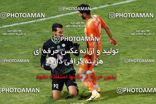 1678793, Isfahan, Iran, لیگ برتر فوتبال ایران، Persian Gulf Cup، Week 26، Second Leg، Zob Ahan Esfahan 1 v 1 Saipa on 2021/07/05 at Foolad Shahr Stadium