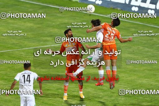 1680330, Isfahan, Iran, Iran Pro League، Persian Gulf Cup، 2020-21 season، Second Leg، Week 26، Zob Ahan Esfahan ۱ v ۱ Saipa on 2021/07/05 at Foolad Shahr Stadium