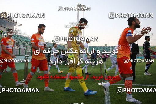 1680351, Isfahan, Iran, Iran Pro League، Persian Gulf Cup، 2020-21 season، Second Leg، Week 26، Zob Ahan Esfahan ۱ v ۱ Saipa on 2021/07/05 at Foolad Shahr Stadium