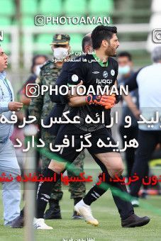 1680740, Isfahan, Iran, Iran Pro League، Persian Gulf Cup، 2020-21 season، Second Leg، Week 26، Zob Ahan Esfahan ۱ v ۱ Saipa on 2021/07/05 at Foolad Shahr Stadium