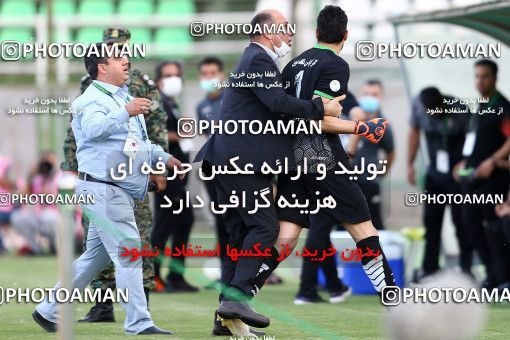 1680731, Isfahan, Iran, Iran Pro League، Persian Gulf Cup، 2020-21 season، Second Leg، Week 26، Zob Ahan Esfahan ۱ v ۱ Saipa on 2021/07/05 at Foolad Shahr Stadium