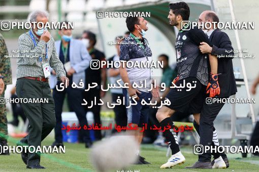 1680800, Isfahan, Iran, Iran Pro League، Persian Gulf Cup، 2020-21 season، Second Leg، Week 26، Zob Ahan Esfahan ۱ v ۱ Saipa on 2021/07/05 at Foolad Shahr Stadium