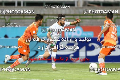 1680935, Isfahan, Iran, Iran Pro League، Persian Gulf Cup، 2020-21 season، Second Leg، Week 26، Zob Ahan Esfahan ۱ v ۱ Saipa on 2021/07/05 at Foolad Shahr Stadium