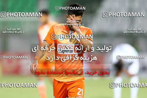 1680908, Isfahan, Iran, Iran Pro League، Persian Gulf Cup، 2020-21 season، Second Leg، Week 26، Zob Ahan Esfahan ۱ v ۱ Saipa on 2021/07/05 at Foolad Shahr Stadium