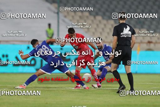 1680514, Tehran, Iran, Iran Pro League، Persian Gulf Cup، 2020-21 season، Second Leg، Week 26، Esteghlal 2 v ۱ Tractor S.C. on 2021/07/06 at Azadi Stadium