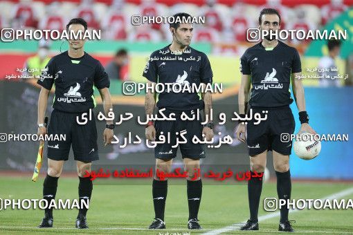 1681190, Tehran, Iran, Iran Pro League، Persian Gulf Cup، 2020-21 season، Second Leg، Week 27، Persepolis 2 v ۰ Aluminium Arak on 2021/07/10 at Azadi Stadium