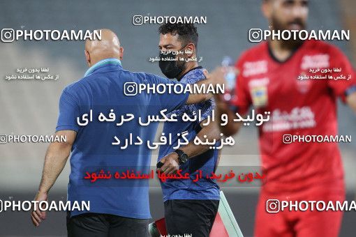 1681480, Tehran, Iran, Iran Pro League، Persian Gulf Cup، 2020-21 season، Second Leg، Week 27، Persepolis 2 v ۰ Aluminium Arak on 2021/07/10 at Azadi Stadium