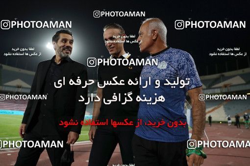 1682270, Tehran, Iran, لیگ برتر فوتبال ایران، Persian Gulf Cup، Week 27، Second Leg، Persepolis 2 v 0 Aluminium Arak on 2021/07/10 at Azadi Stadium