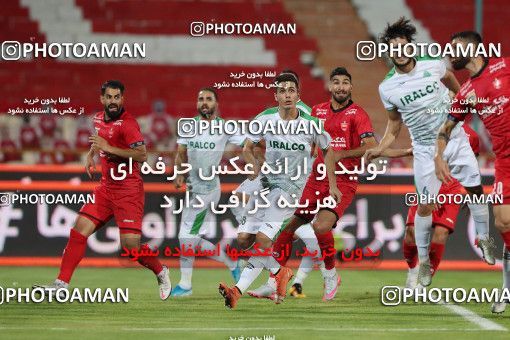 1682308, Tehran, Iran, Iran Pro League، Persian Gulf Cup، 2020-21 season، Second Leg، Week 27، Persepolis 2 v ۰ Aluminium Arak on 2021/07/10 at Azadi Stadium