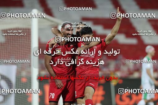 1682275, Tehran, Iran, Iran Pro League، Persian Gulf Cup، 2020-21 season، Second Leg، Week 27، Persepolis 2 v ۰ Aluminium Arak on 2021/07/10 at Azadi Stadium