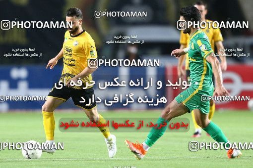 1681898, Isfahan, Iran, Iran Pro League، Persian Gulf Cup، 2020-21 season، Second Leg، Week 27، Sepahan 4 v ۱ Sanat Naft Abadan on 2021/07/10 at Naghsh-e Jahan Stadium