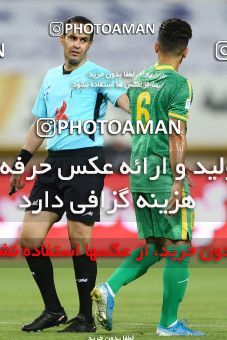 1682473, Isfahan, Iran, Iran Pro League، Persian Gulf Cup، 2020-21 season، Second Leg، Week 27، Sepahan 4 v ۱ Sanat Naft Abadan on 2021/07/10 at Naghsh-e Jahan Stadium