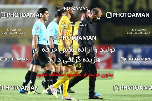 1682169, Isfahan, Iran, Iran Pro League، Persian Gulf Cup، 2020-21 season، Second Leg، Week 27، Sepahan 4 v ۱ Sanat Naft Abadan on 2021/07/10 at Naghsh-e Jahan Stadium