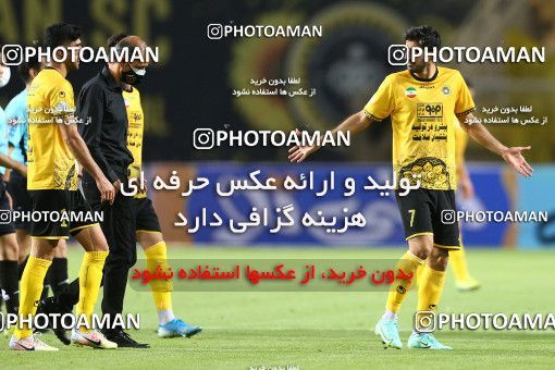 1682133, Isfahan, Iran, Iran Pro League، Persian Gulf Cup، 2020-21 season، Second Leg، Week 27، Sepahan 4 v ۱ Sanat Naft Abadan on 2021/07/10 at Naghsh-e Jahan Stadium