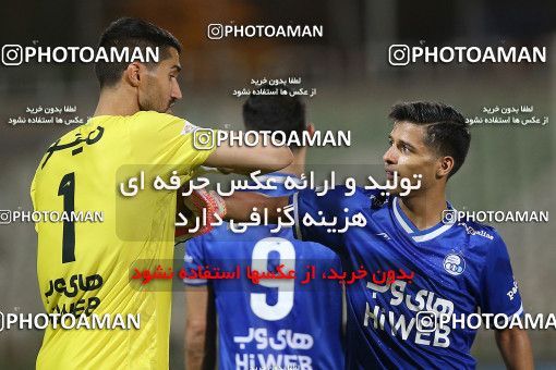 1682422, Tehran, Iran, لیگ برتر فوتبال ایران، Persian Gulf Cup، Week 27، Second Leg، Saipa 0 v 2 Esteghlal on 2021/07/10 at Shahid Dastgerdi Stadium