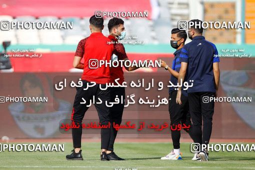 1687123, Tehran, Iran, Iranian Hazfi Cup, 1.8 round, Khorramshahr Cup, Persepolis ۰ (3) v (4) ۰ Esteghlal on 2021/07/15 at Azadi Stadium