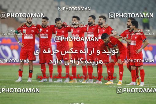 1687402, Tehran, Iran, 2020–21 Iranian Hazfi Cup, Eighth final, Khorramshahr Cup, Persepolis (3) 0 v 0 (4) Esteghlal on 2021/07/15 at Azadi Stadium