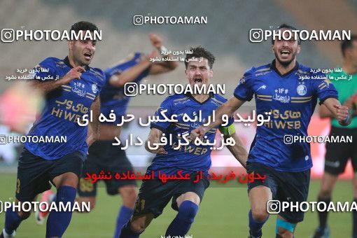 1684282, Tehran, Iran, Iranian Hazfi Cup, 1.8 round, Khorramshahr Cup, Persepolis ۰ (3) v (4) ۰ Esteghlal on 2021/07/15 at Azadi Stadium