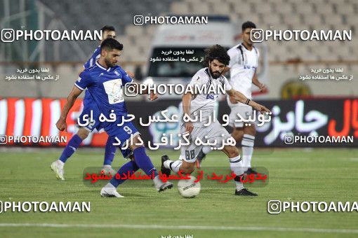 1686502, Tehran, , Iran Pro League، Persian Gulf Cup، 2020-21 season، Second Leg، Week 28، Esteghlal ۱ v ۰ Naft M Soleyman on 2021/07/20 at Azadi Stadium