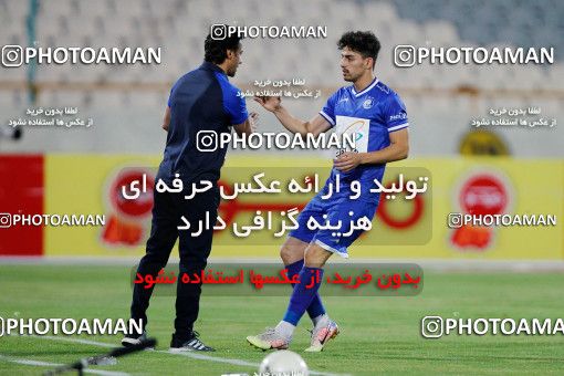 1686559, Tehran, , Iran Pro League، Persian Gulf Cup، 2020-21 season، Second Leg، Week 28، Esteghlal ۱ v ۰ Naft M Soleyman on 2021/07/20 at Azadi Stadium