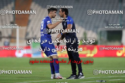 1686806, Tehran, , Iran Pro League، Persian Gulf Cup، 2020-21 season، Second Leg، Week 28، Esteghlal ۱ v ۰ Naft M Soleyman on 2021/07/20 at Azadi Stadium