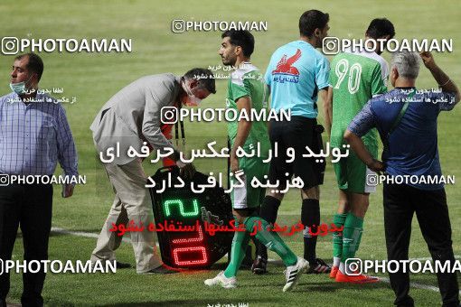 1689759, Tehran, Iran, Iran Pro League، Persian Gulf Cup، 2020-21 season، Second Leg، Week 29، Saipa ۱ v ۰ Aluminium Arak on 2021/07/25 at Shahid Dastgerdi Stadium