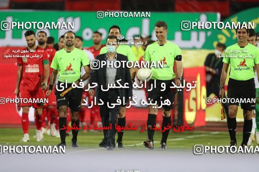 1690200, Tehran, Iran, Iran Pro League، Persian Gulf Cup، 2020-21 season، Second Leg، Week 29، Persepolis 3 v ۱ Tractor S.C. on 2021/07/25 at Azadi Stadium