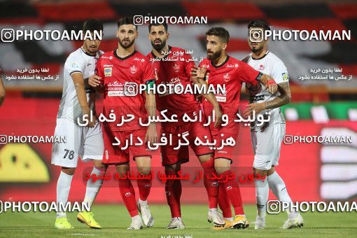 1690442, Tehran, Iran, Iran Pro League، Persian Gulf Cup، 2020-21 season، Second Leg، Week 29، Persepolis 3 v ۱ Tractor S.C. on 2021/07/25 at Azadi Stadium