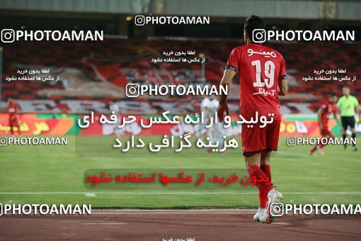 1690716, Tehran, Iran, Iran Pro League، Persian Gulf Cup، 2020-21 season، Second Leg، Week 29، Persepolis 3 v ۱ Tractor S.C. on 2021/07/25 at Azadi Stadium