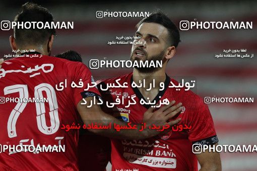 1689974, Tehran, Iran, Iran Pro League، Persian Gulf Cup، 2020-21 season، Second Leg، Week 29، Persepolis 3 v ۱ Tractor S.C. on 2021/07/25 at Azadi Stadium