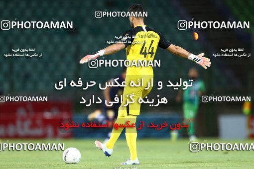 1691133, Isfahan,Fooladshahr, Iran, Iran Pro League، Persian Gulf Cup، 2020-21 season، Second Leg، Week 28، Zob Ahan Esfahan ۱ v 2 Nassaji Mazandaran F.C on 2021/07/20 at Foolad Shahr Stadium