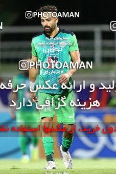 1691263, Isfahan,Fooladshahr, Iran, لیگ برتر فوتبال ایران، Persian Gulf Cup، Week 28، Second Leg، Zob Ahan Esfahan 1 v 2 Nassaji Qaemshahr on 2021/07/20 at Foolad Shahr Stadium