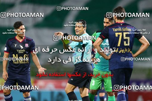 1691429, Isfahan,Fooladshahr, Iran, Iran Pro League، Persian Gulf Cup، 2020-21 season، Second Leg، Week 28، Zob Ahan Esfahan ۱ v 2 Nassaji Mazandaran F.C on 2021/07/20 at Foolad Shahr Stadium