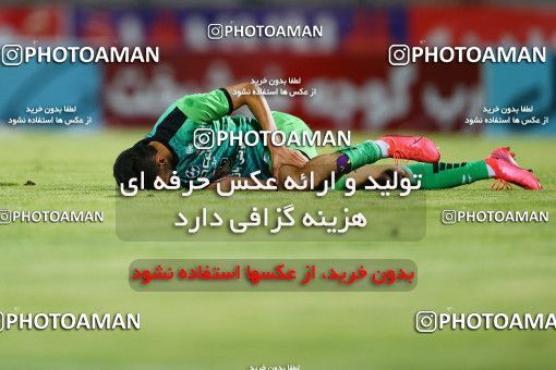 1691540, Isfahan,Fooladshahr, Iran, Iran Pro League، Persian Gulf Cup، 2020-21 season، Second Leg، Week 28، Zob Ahan Esfahan ۱ v 2 Nassaji Mazandaran F.C on 2021/07/20 at Foolad Shahr Stadium