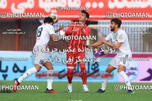 1691881, Rasht, , Iran Pro League، Persian Gulf Cup، 2017-18 season، First Leg، Week 12، Sepid Roud Rasht 2 v 2 Zob Ahan Esfahan on 2017/11/20 at Sardar Jangal Stadium